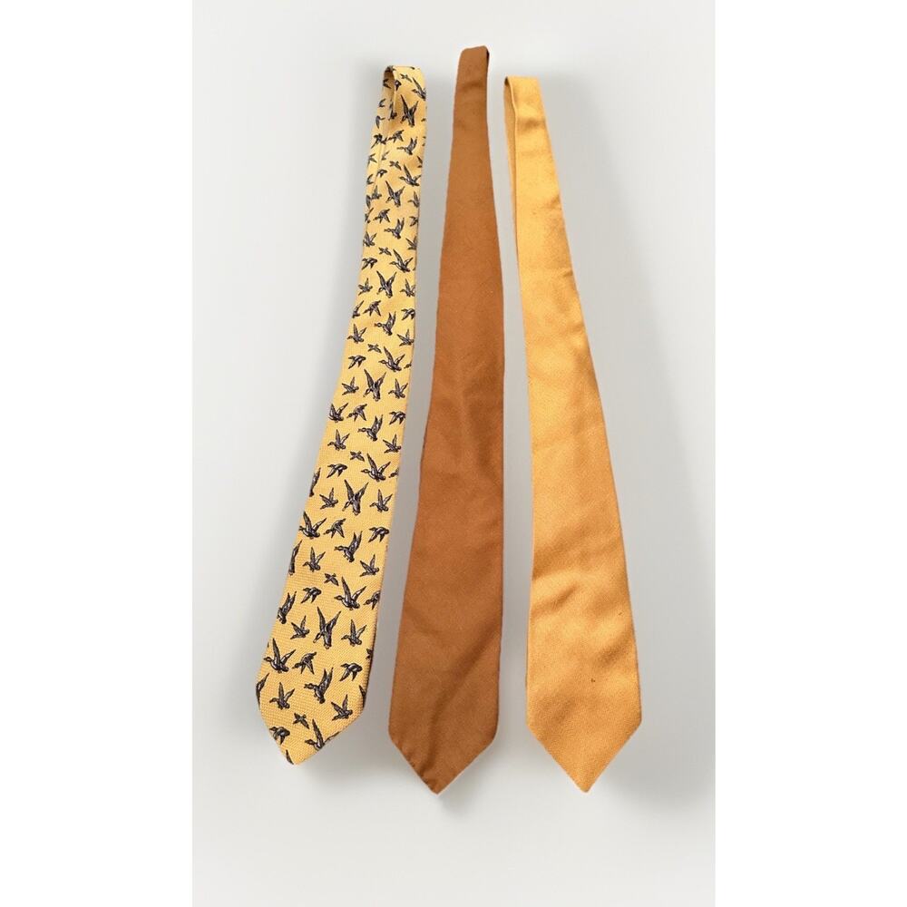Hermes Vintage Neckties- Lot of 3